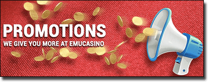 Emu Casino online keno promotions