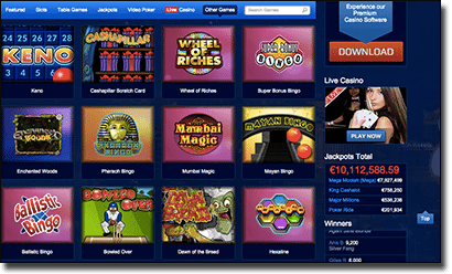 free instant play casino game