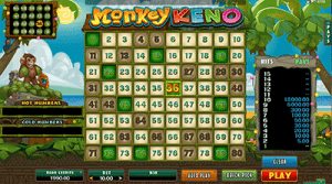 Monkey Keno gameplay demo