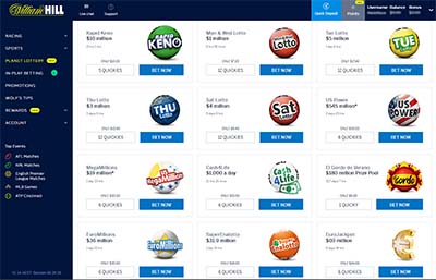 Planet Lottery online lottery choices